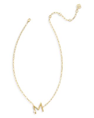 Kendra Scott Cultured Freshwater Pearl Letter Pendant Necklace, 19-22