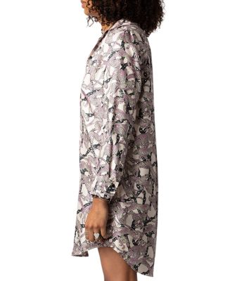 Rais Twill Wild Chain Printed Silk Dress