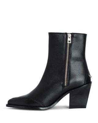 Cara Pointed Toe Ankle Boots