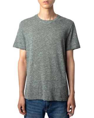 Zadig & Voltaire - Tommy PC Textured Chevron Graphic Tee