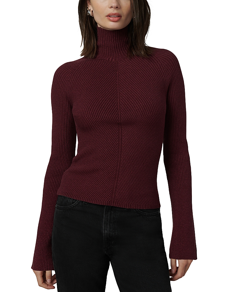 Shop Joe's Jeans The Palmer Turtleneck Sweater In Vineyard Wine