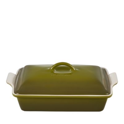 Heritage Rectangular Covered Casserole, 4 Qt.