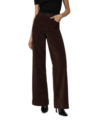 Joe's Jeans The Mia High Rise Wide Leg Jeans in Coffee Bean