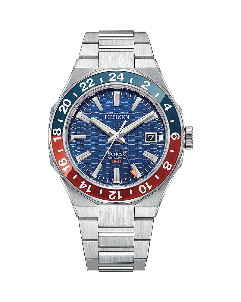 Citizen Series 8 Watch, 41mm In Blue/silver