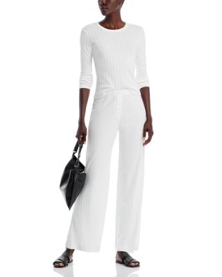 Pointelle Top & Pants