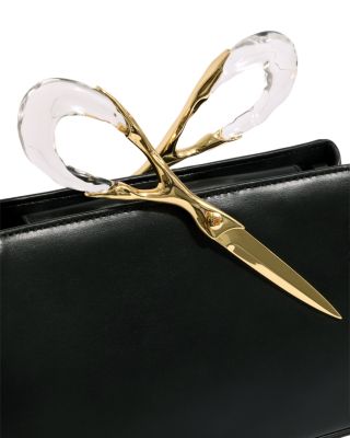The Scissor Leather Clutch