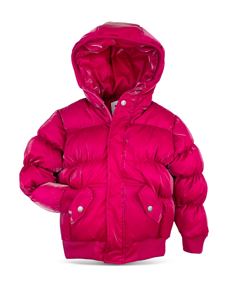 Appaman Girls' Puffy Coat - Little Kid, Big Kid In Deep Pink