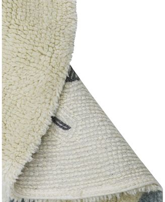 Lorena Canals Edgar Plans Woolable Astromouse Round Area Rug, 3'3" x 3'3"