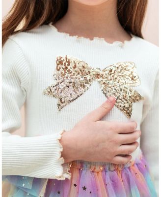  Girls' Bow Layered Tutu Dress - Baby, Little Kid