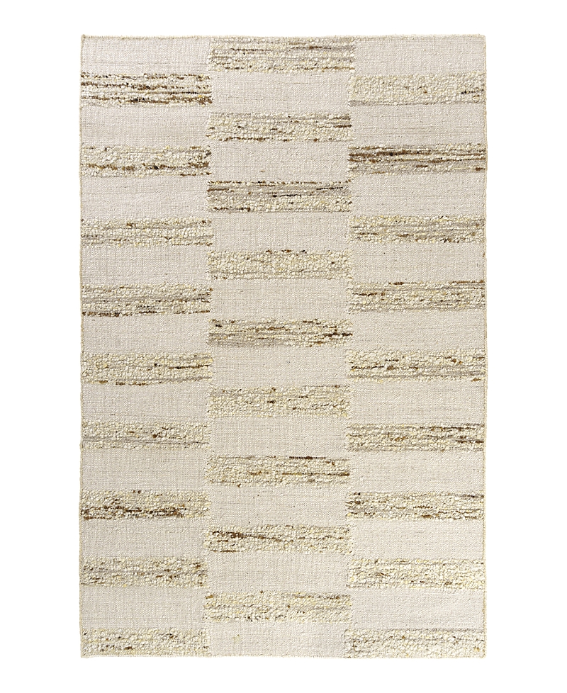 Lr Home Geoblend Geobl-82523 Area Rug, 2' X 3' In White/beige