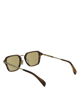 Kean Rectangular Sunglasses, 52mm