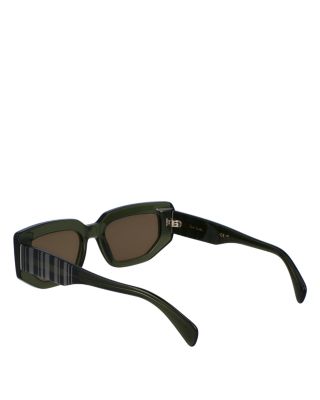 Kennet Geometric Sunglasses, 54mm