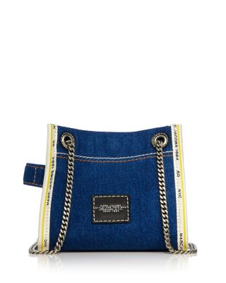 トートバッグ Marc Jacobs The Denim Chain Small Tote Bag MARC JACOBS The Denim Chain Crossbody Tote Bag | Bloomingdale's