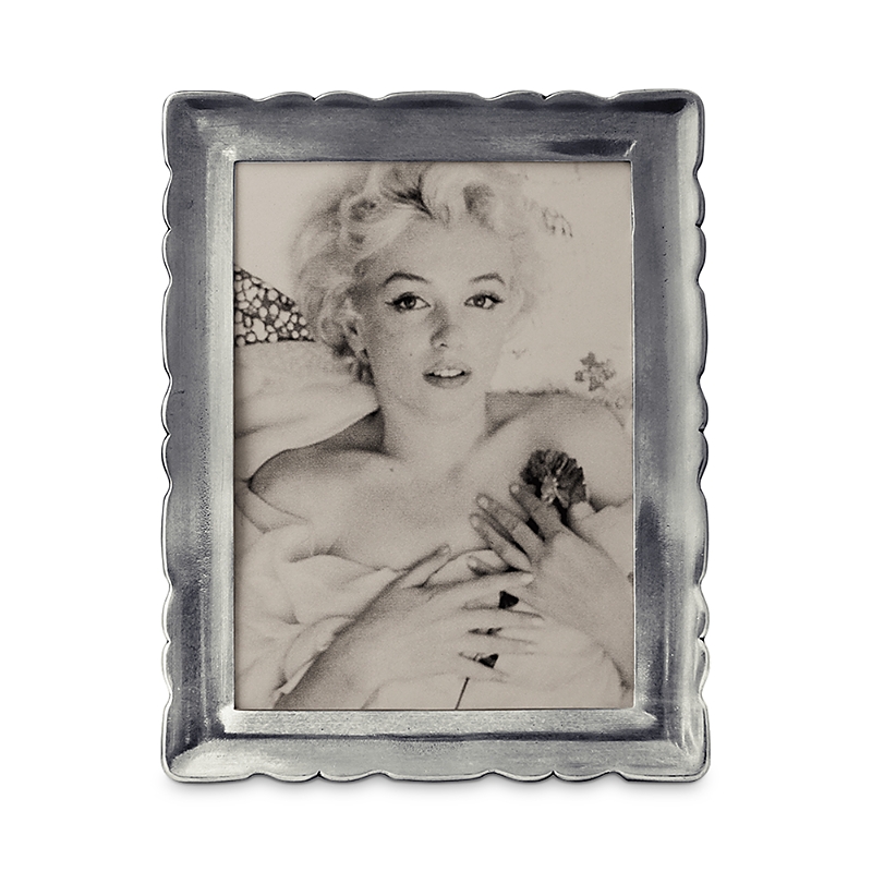 Match Carretti Rectangle Large Picture Frame In Pewter