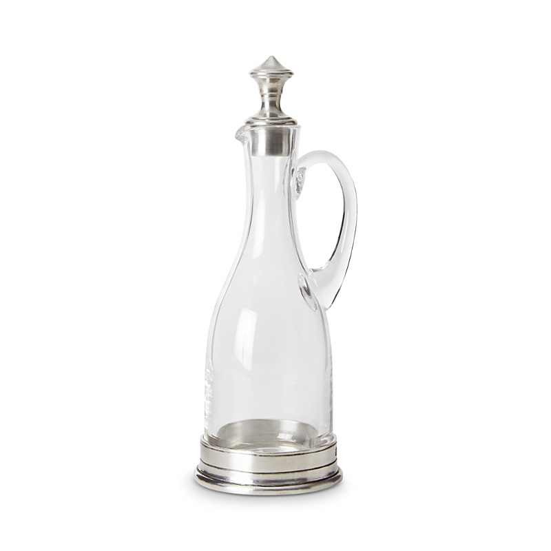 Match Cruet With Handle In Pewter