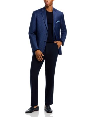 District Check Regular Fit Sport Coat - Exclusive