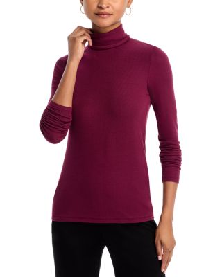 ATM - Ribbed Long Sleeve Turtleneck Top