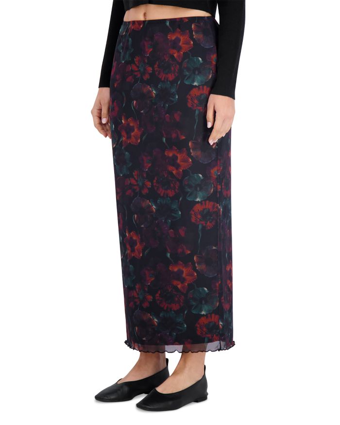 Mesh Maxi Skirt