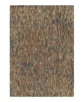 Orian - Orian Super Shag Multi Solid Area Rug, 5'3" x 7'6"