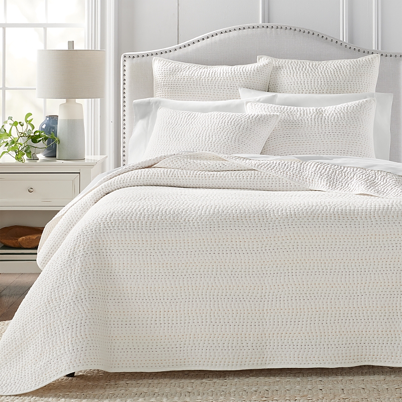 Sky Multicolor Pickstitch Coverlet Set, Full/queen - Exclusive In Magenta