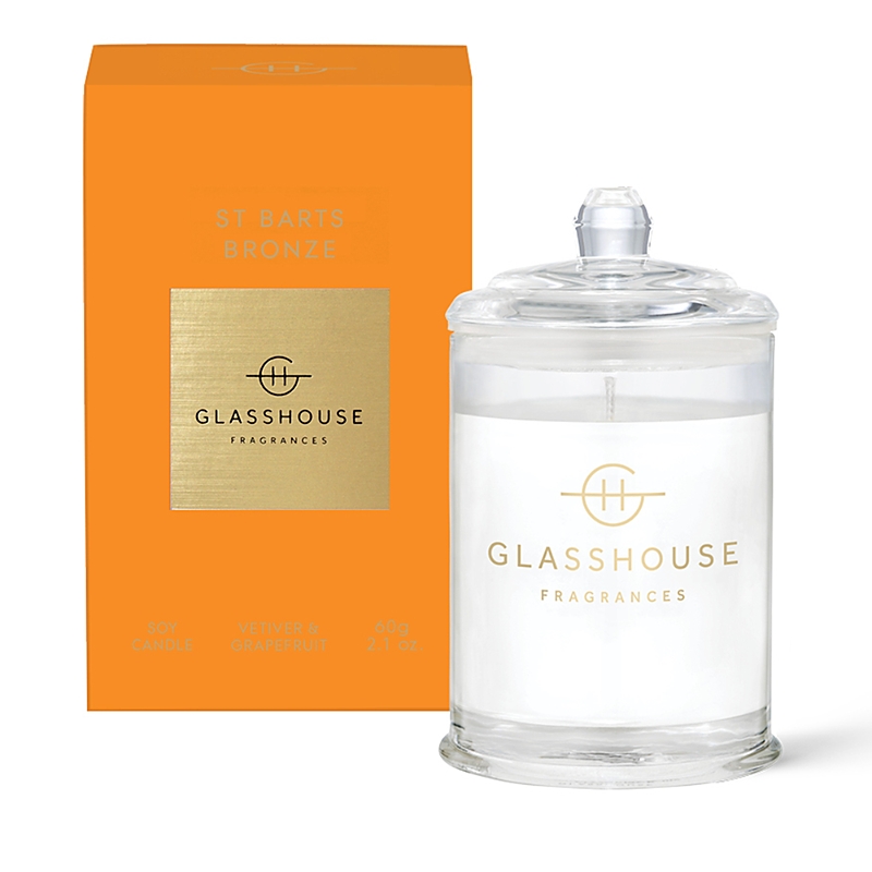 Glasshouse Fragrances Glasshouse Fragrance St Barts Bronze Candle 2.1 Oz.