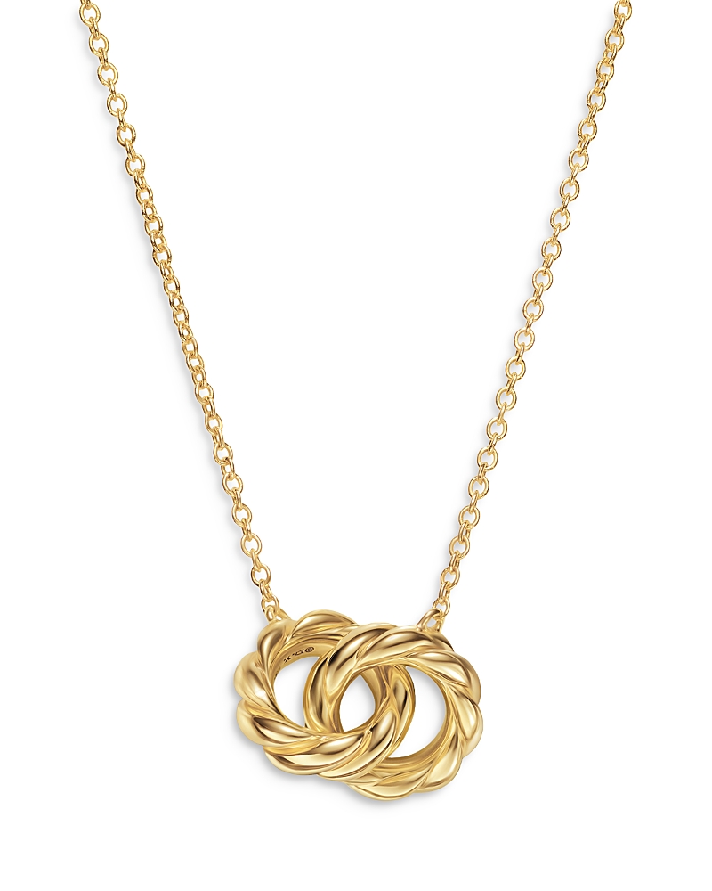 David Yurman Sculpted Cable Chain Necklace
