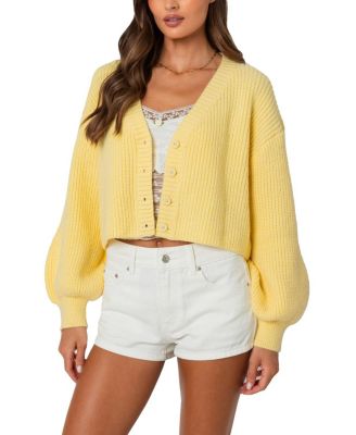 Sabrina Chunky Knit Cropped Cardigan