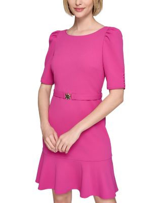 KARL LAGERFELD PARIS - Scuba Crepe Dress