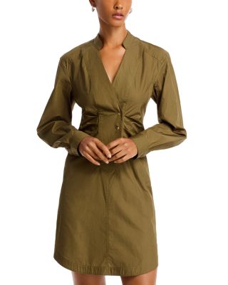Derek Lam 10 Crosby - Beverly Long Sleeve Shirtdress