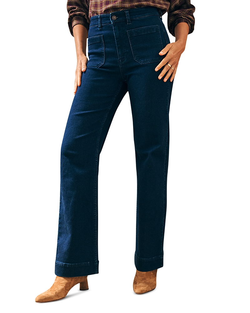 Faherty Stretch Terry Patch Pocket Pants