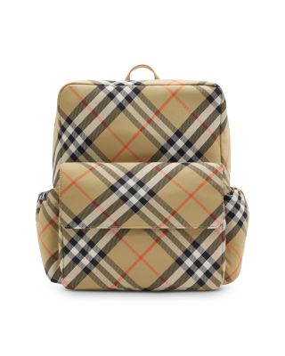 Burberry - Check Backpack