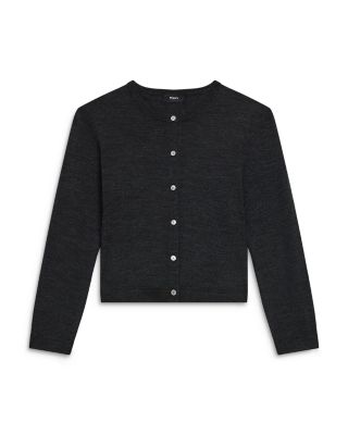 Cropped Wool Cardigan