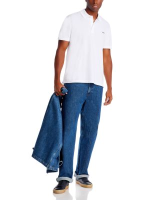 Standard Regular Fit Pique Polo Shirt   