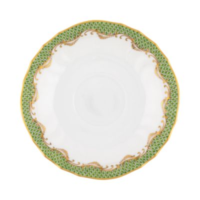 Herend - Fishscale Canton Saucer