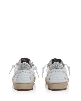 Unisex Ball Star Embellished Low Top Sneakers