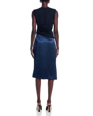 Endless Loop Lace Trim Dress