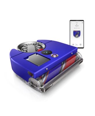 Dyson - 360 Vis Nav Robot Vacuum - Blue/Nickel