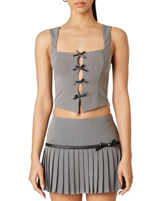 NIA - Agnes Pleated Mini Skirt