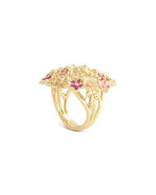 Wildflower Enamel Ring