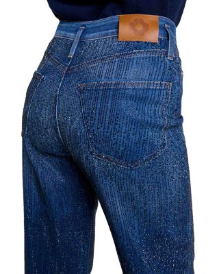 Pantinblustrass High Rise Jeans in Blue