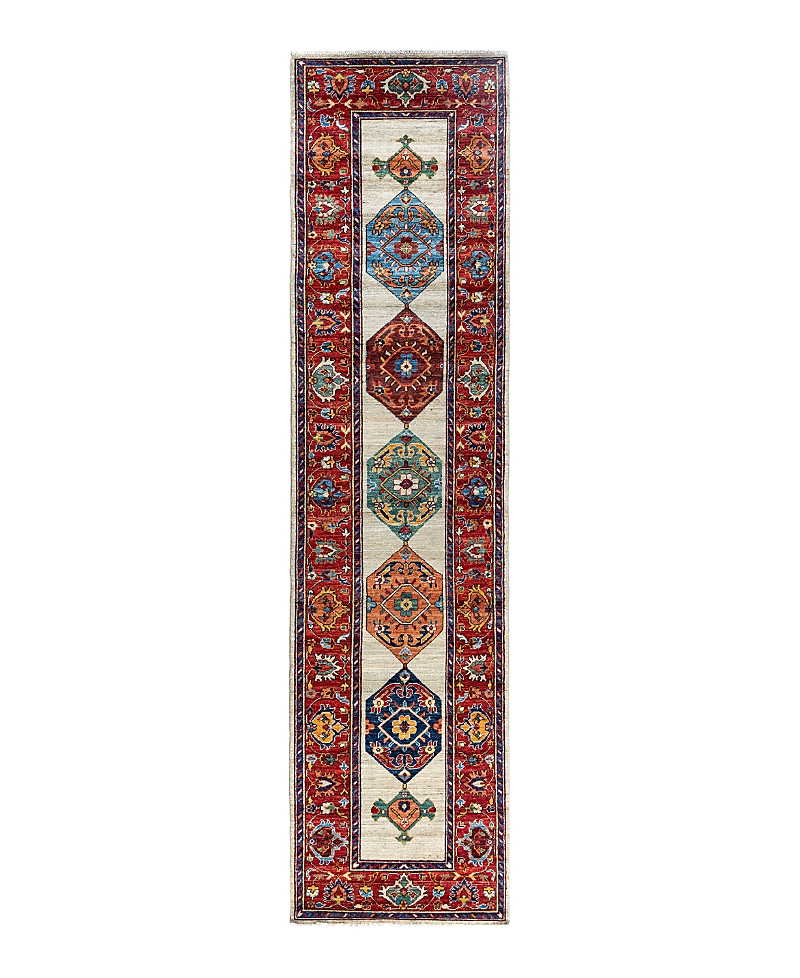 Bloomingdale's Serapi M1993 Runner Area Rug, 2'9 X 11'1 In Light/blue