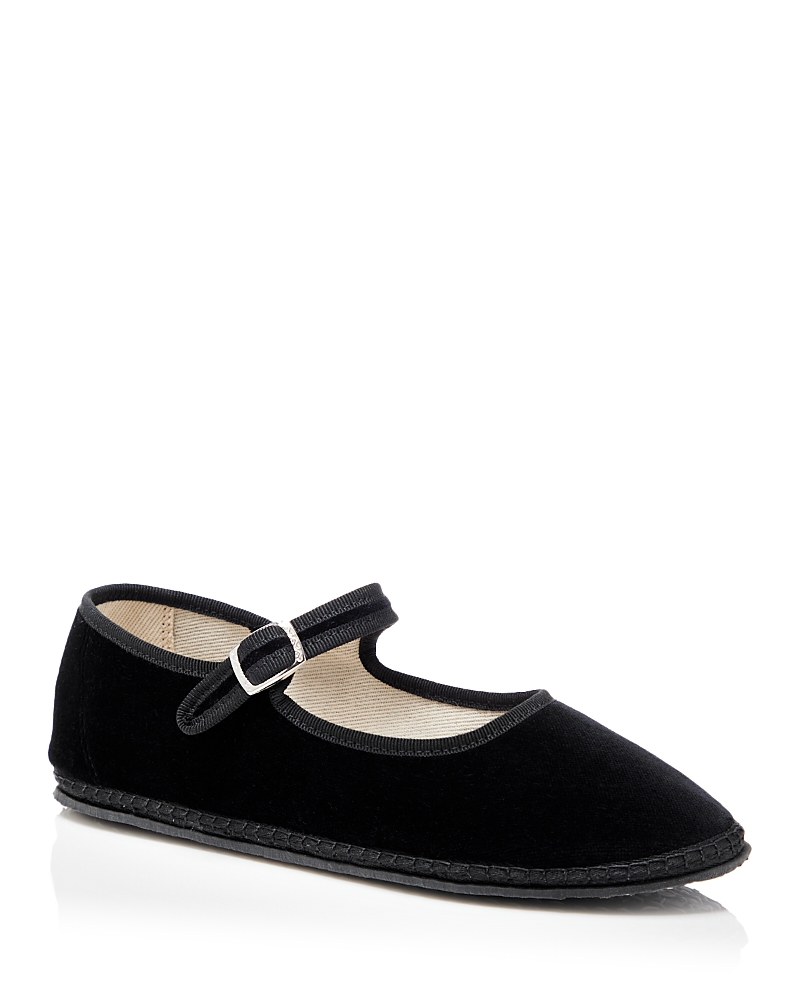 Vibi Venezia Mary Jane Nero Flats Nero In Nero