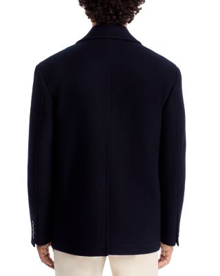 Wool &amp; Cashmere Double Breasted Peacoat