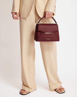 Mosaic Leather Top Handle Bag