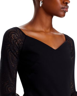 Saffy Lace Sleeve Top