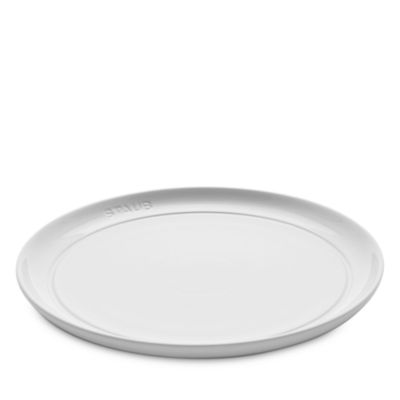 Staub - 9" Salad Plate, White, Set of 4
