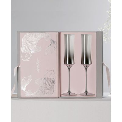 Dream Parade Flute Champagne Glasses, Set of 2