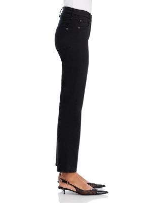 Flexi Harlow Mid Rise Jeans in Black