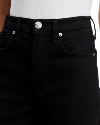 Flexi Sofie High Rise Wide Leg Jeans in Black