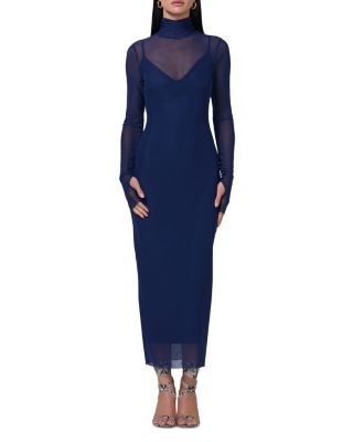 AFRM - Shailene Mesh Bodycon Dress
